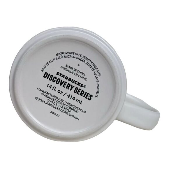 Starbucks New York City Coffee Mug  Discovery Series Statue Liberty Broadway Cab - Picture 9 of 13